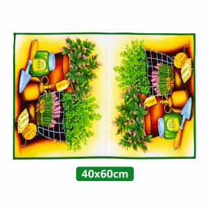 Set 12 Prosoape de Bucătărie 40x60 cm – Diferite Modele , Poliester cu Bumbac, Absorbante - Img 2