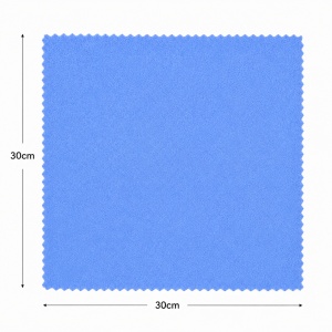 Set de 3 Prosoape de Bucatarie Semi Abrazive 30x30 CM, Lavete din Microfibra, Diferite Culori - Img 3