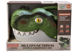 Set multifunctional de joacă cu Rucsac Dinozaur, accesorii incluse, 32 piese, Verde - Img 2