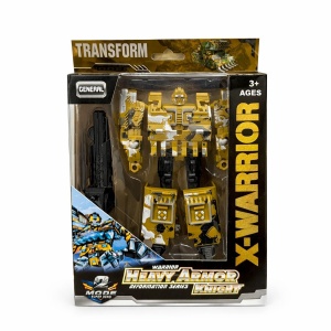 Tanc transformabil in robot , Jucarie 2 in 1, model militar, 22.5 cm