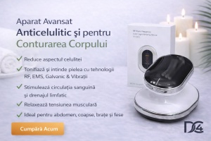 Dispozitiv anticelulitic si remodelare corporala cu RF si lumina color - Img 6