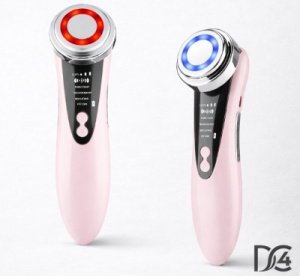 Dispozitiv facial multifunctional pentru ingrijirea pielii, Tratament Facial, Curatare ten, Hidratare, Intinerire, Lifting, Antirid, Masaj facial, 3W
