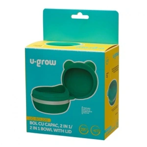 Bol cu capac, 2 in 1, 220 ml, U-Grow - Img 3