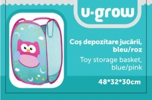 Cos depozitare blue 48x32x30cm,U-Grow - Img 2