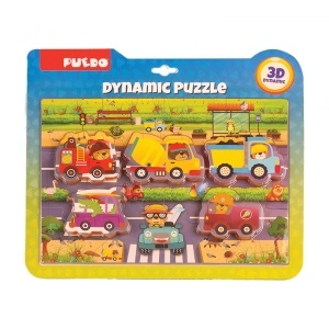PUZZLE TRAFIC, 17 PIESE - Img 2
