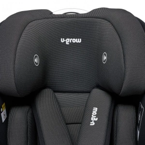 Scaun auto U-Grow,isofix,76-150 cm,negru - Img 11