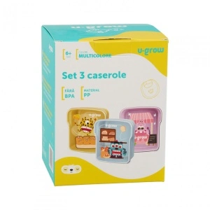 Set 3 caserole , 3 x 300ml, U-Grow - Img 8