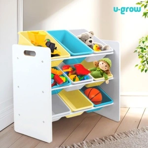 Raft cu 9 cosuri blue/galben, U-Grow - Img 2