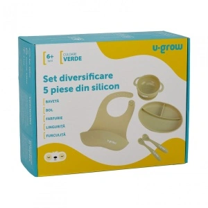 Set divers 5 piese silicon, olive,U-Grow - Img 7