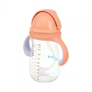 Cana cu pai tritan, orange, 300ml,U-Grow - Img 3