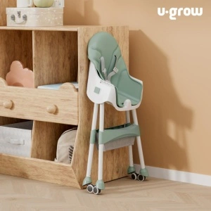 Scaun de masa2 in 1,pliabil,verde,U-Grow - Img 5