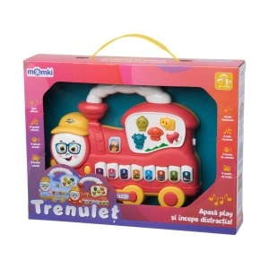 JUCARIE TRENULET,LUMINI SI SUNETE,ROSU - Img 3