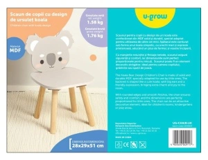 Scaun copii,design ursulet koala, U-Grow - Img 4