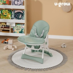 Scaun de masa2 in 1,pliabil,verde,U-Grow - Img 9