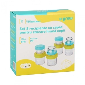 Set 8 recipiente pentru hrana,U-Grow - Img 6