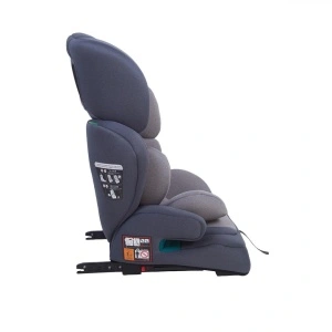 Scaun auto 76-150cm, isofix, gri, U-Grow - Img 3