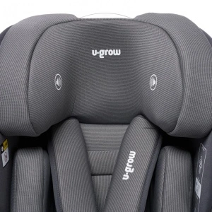 Scaun auto U-Grow,isofix,76-150 cm,gri - Img 9