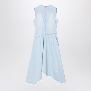 Acne Studios Light blue denim asymmetric dress - Img 2