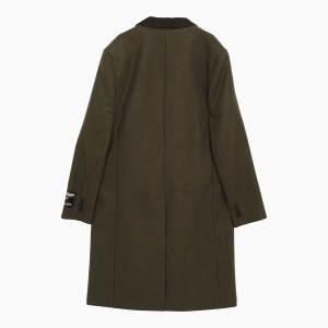 Acne Studios Single-breasted wool-blend military coat - Img 2