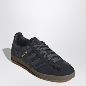 adidas Originals Gazelle Indoor Black Velvet Sneaker