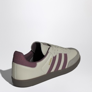 adidas Originals Sneaker Samba OG Putty Grey/Maroon/Gold Metallic - Img 2