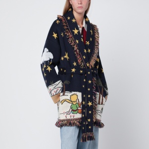 Alanui Midnight blue The Little Prince cardigan
