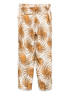 Alberto Biani Trousers Beige - Img 2