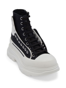 Alexander McQueen Tread Slick lace-up Fastening Boots - Img 3