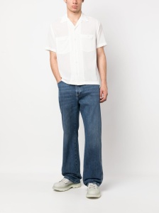 Alexander Mcqueen wide-leg panelled jeans - Img 2