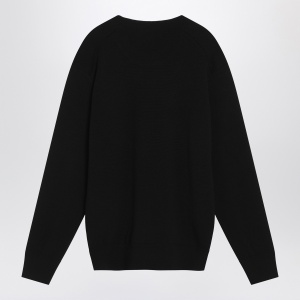 Ami Paris Black Ami De Coeur sweater - Img 2