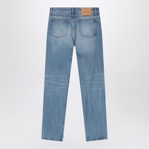 Ami Paris Light blue jeans with washed effect - Img 2