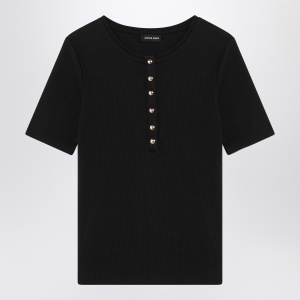 ANINE BING Black short-sleeved t-shirt