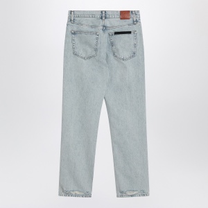 ANINE BING Kate straight-leg bleached blue jeans - Img 2