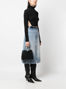 Armarium logo-plaque leather tote bag - Img 4