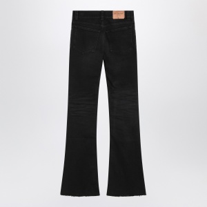 Balenciaga Black Bootcut Slim Fit denim trousers - Img 2