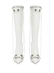 Balenciaga Cagole 90mm knee-high Boots - Img 4