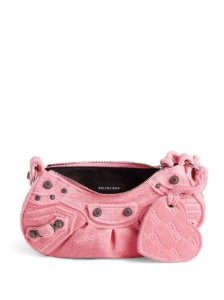 Balenciaga Le Cagole XS denim shoulder bag - Img 4