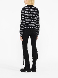 Balenciaga Logo wool sweater - Img 2