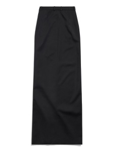 Balenciaga slit tailored maxi skirt - Img 3