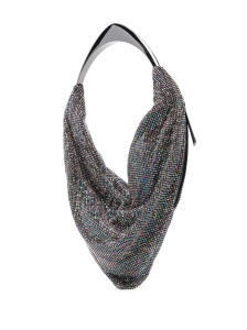 Benedetta Bruzziches Ursula rhinestone-embellished tote bag - Img 3