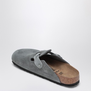 Birkenstock Slipper Boston Braided colour Basalt Gray - Img 2
