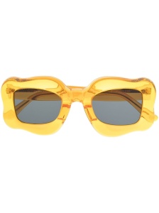 Bonsai oversized curved-frame sunglasses