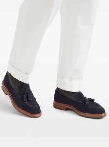 Brunello Cucinelli Flat shoes Blue - Img 2