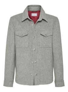 Brunello Cucinelli Jackets Grey