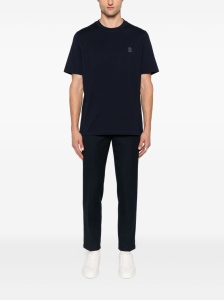 Brunello Cucinelli Logo-print cotton T-shirt - Img 2