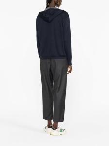 Brunello Cucinelli Monili chain zipped hoodie - Img 2
