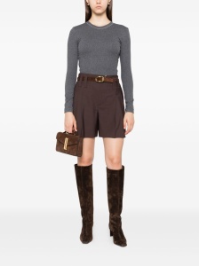 Brunello Cucinelli Pleated tailored shorts - Img 2
