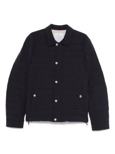 Brunello Cucinelli Quilted jacket with snap fastener