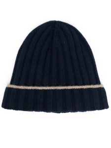Brunello Cucinelli Ribbed cashmere hat