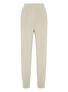 Brunello Cucinelli Ribbed-knitted joggers